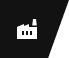 Simple factory icon on black background