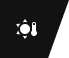 Sun and thermometer icon design